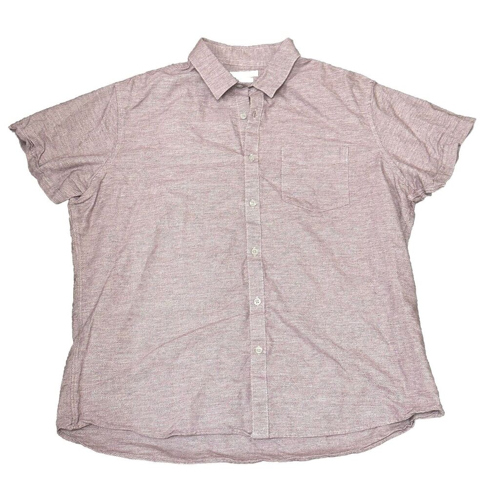 Marc‎ Anthony Luxury Slim Fit Shirt Mens XL 100% Cotton Collared Button Down